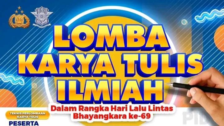 Korlantas Polri Gelar Lomba Karya Tulis Ilmiah dalam Rangka Hari Lalu Lintas Bhayangkara ke-69
