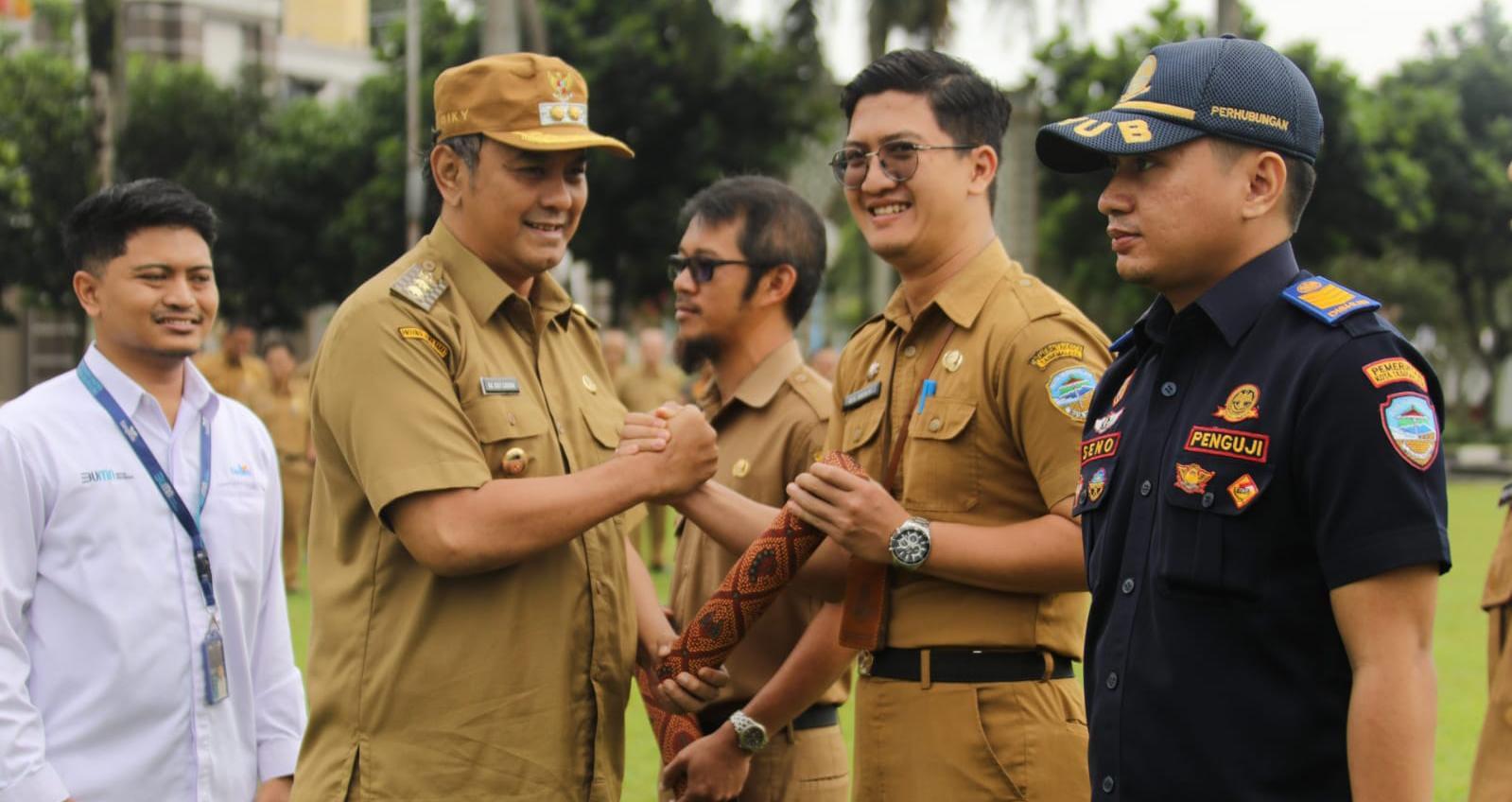 191 ASN Kota Tasikmalaya Terima SK Kenaikan Pangkat, 24 Dilepas Purna Bakti