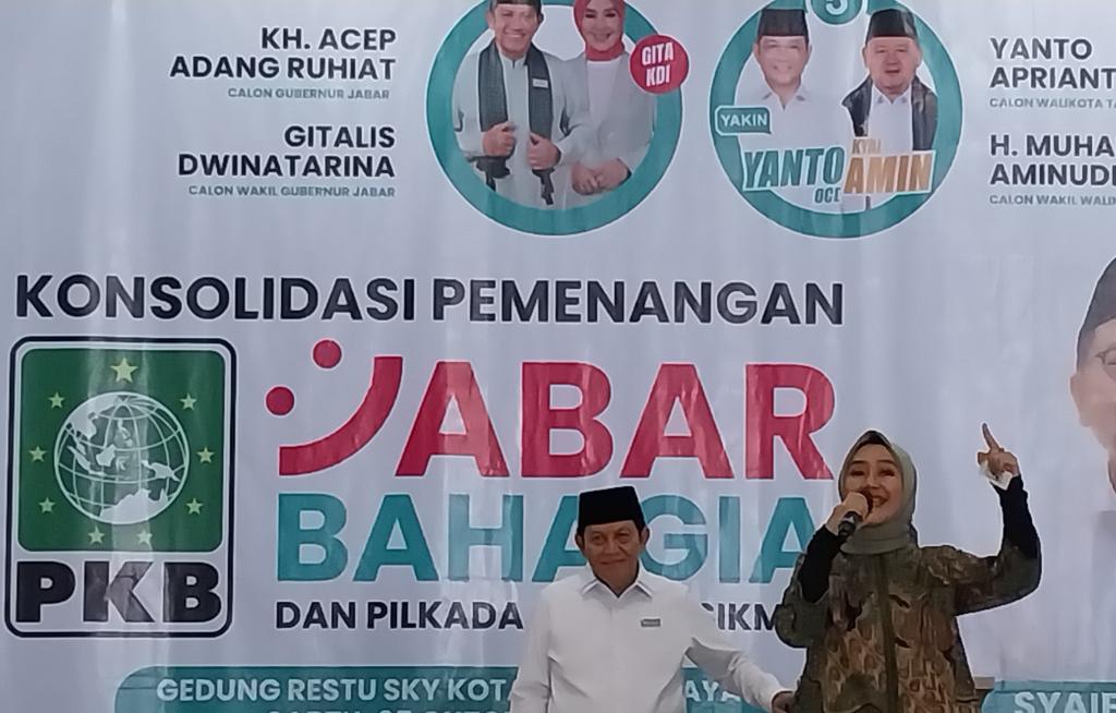 Paslon Nomor 1 Pilgub Jabar Acep-Gita KDI Targetkan 50 Persen Suara di Priatim