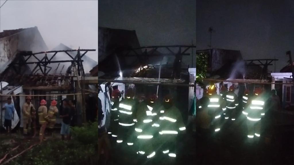 Kebakaran Rumah di Gunung Kialir Tasikmalaya Diduga Akibat Pembakaran Sampah