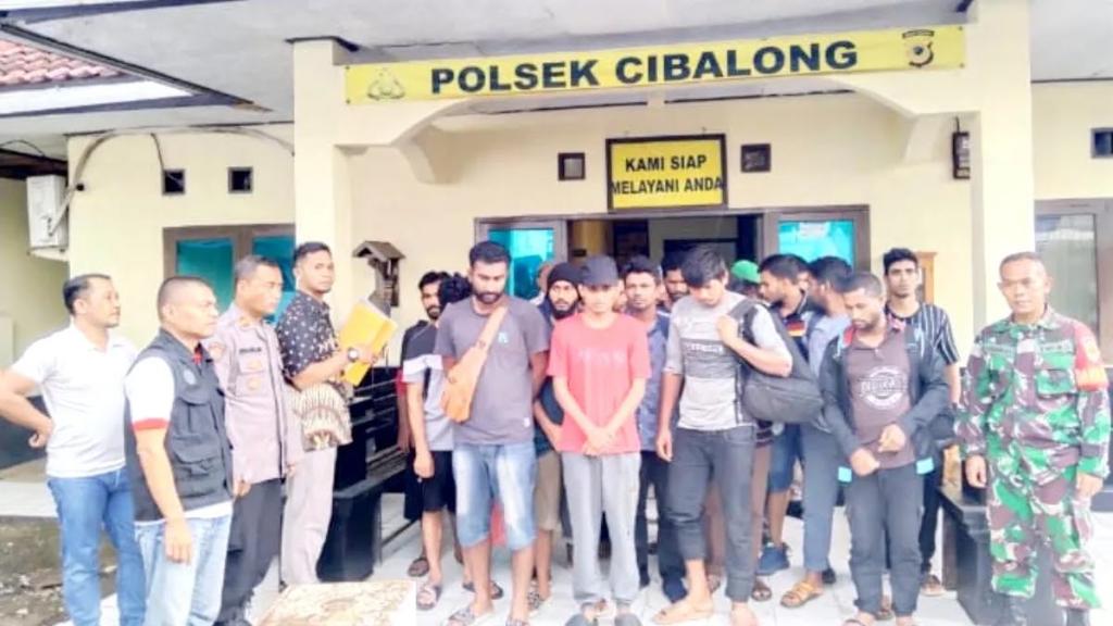 21 WNA dari Bangladesh Diamankan di Cibalong Garut, Imigrasi Tasikmalaya Siapkan Deportasi