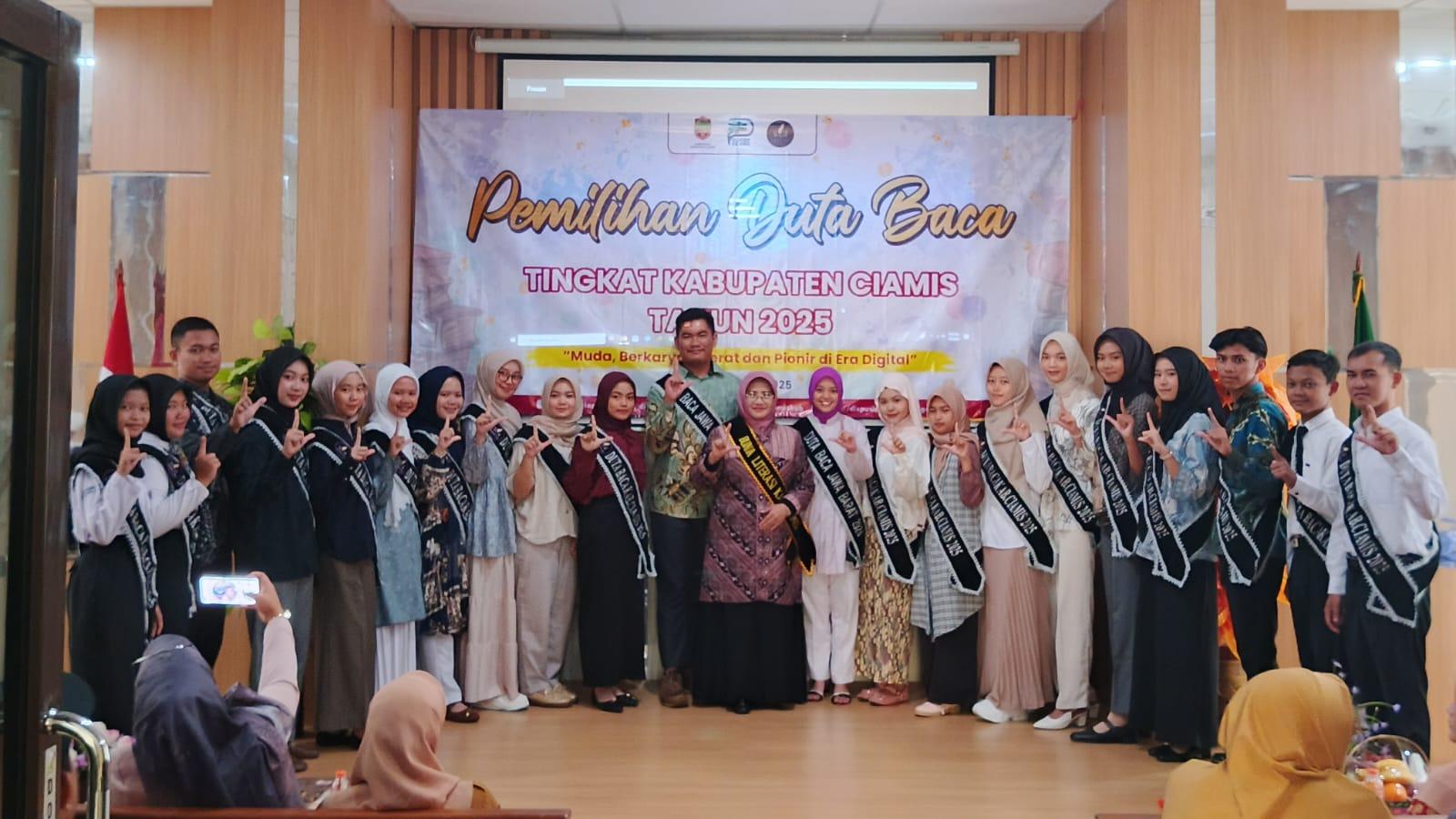 27 Peserta Bersaing Jadi Duta Baca Ciamis 2025, Dorong Generasi Literat di Era Digital