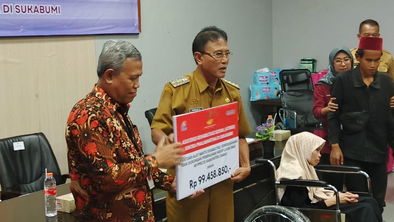 49 Penyandang Disabilitas di Ciamis Terima Bantuan ATENSI, Bupati Herdiat: Dorong Kemandirian Sosial dan Ekonomi