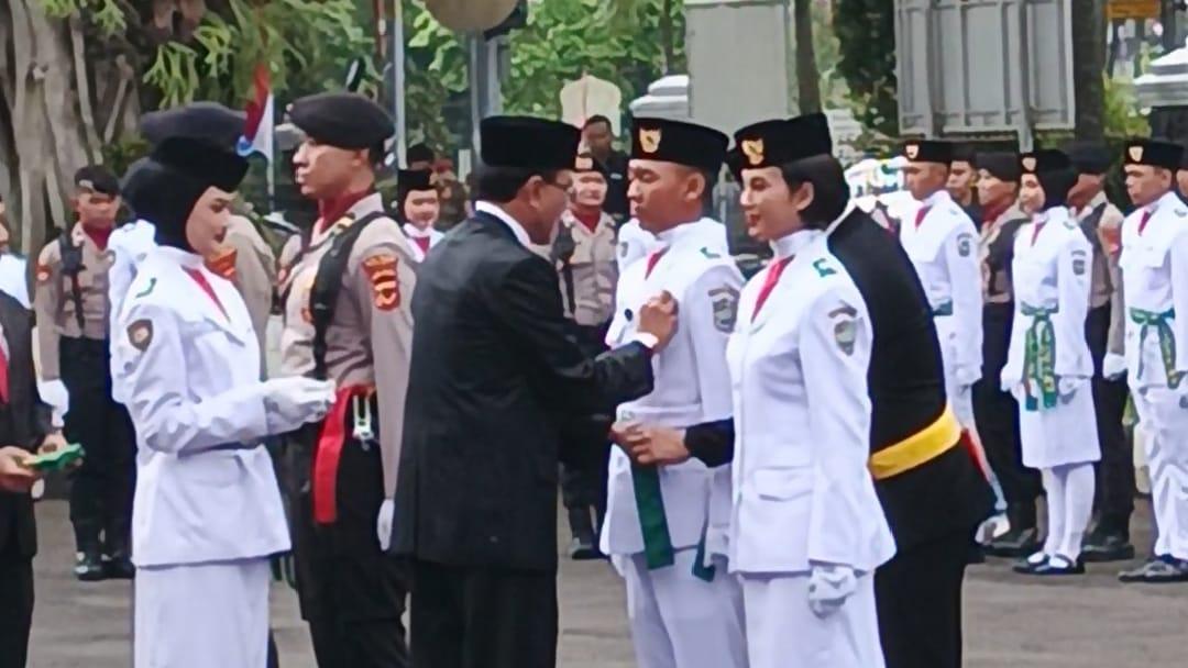 52 Pelajar Terbaik di Ciamis Resmi Dikukuhkan sebagai Anggota Paskibra 2025, Siap Kibarkan Merah Putih di HUT ke-80 RI