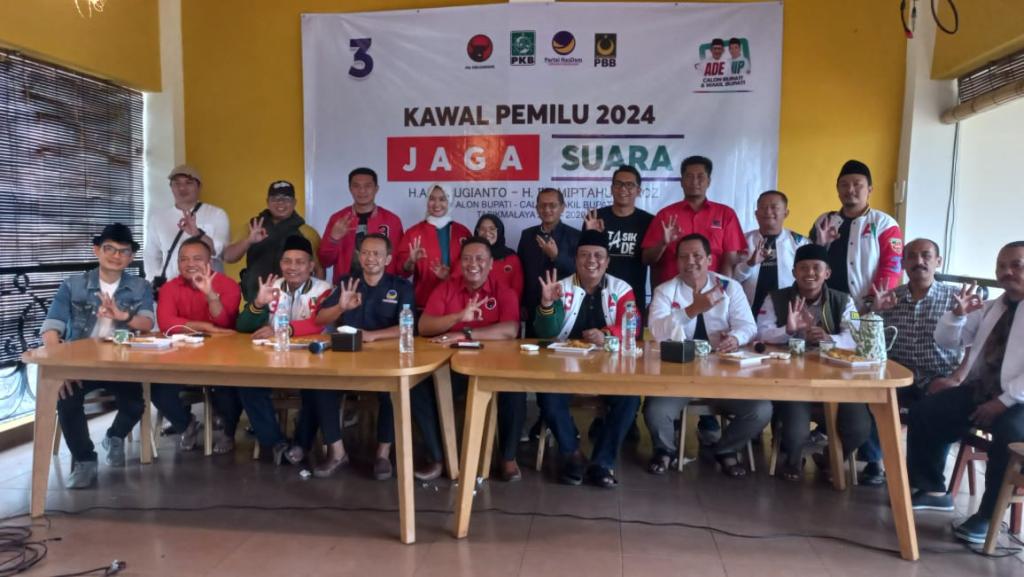 Ade-Iip Klaim Unggul Berdasarkan Real Count Internal Pilbup Tasikmalaya 2024