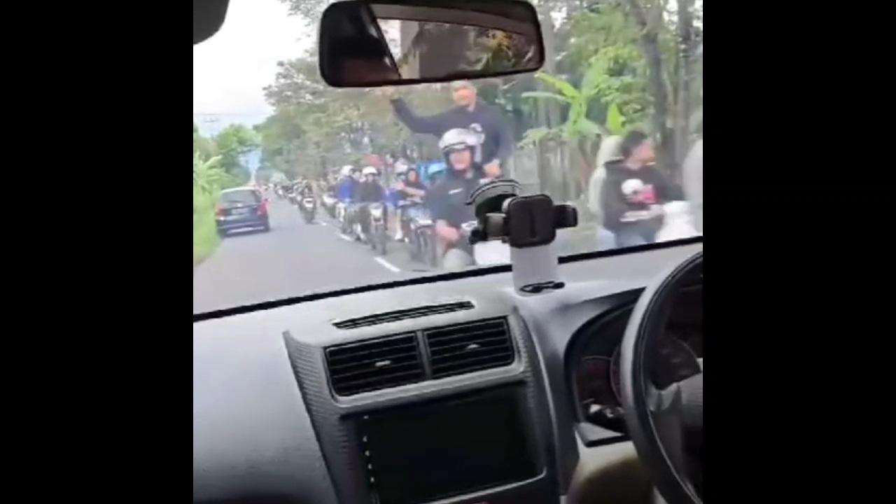 Aksi Gerombolan Bermotor Resahkan Warga Tasikmalaya, Kaca Spion Mobil Dirusak