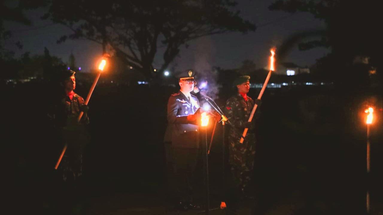 Apel Kehormatan dan Malam Renungan Suci Tingkat Kota Tasikmalaya Digelar di Taman Makam Pahlawan