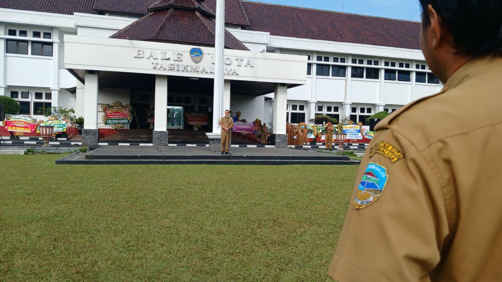 Apel Perdana Diky Chandra Bersama ASN Kota Tasikmalaya: Tolong Itu Sletingnya Dinaikan!