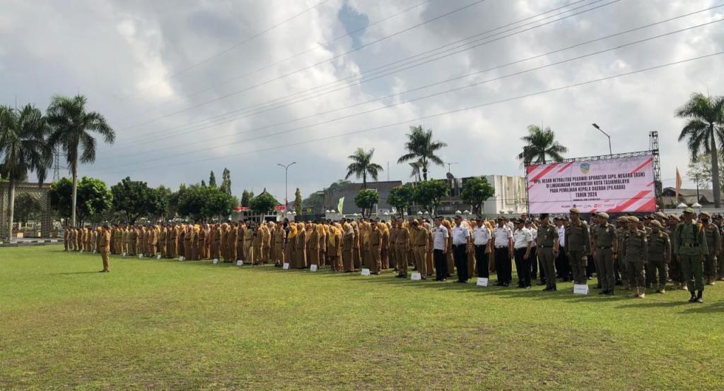 ASN Pemkot Tasikmalaya Berikrar Jaga Netralitas Selama Pilkada 2024, Sanksi Berat Menanti Pelanggar
