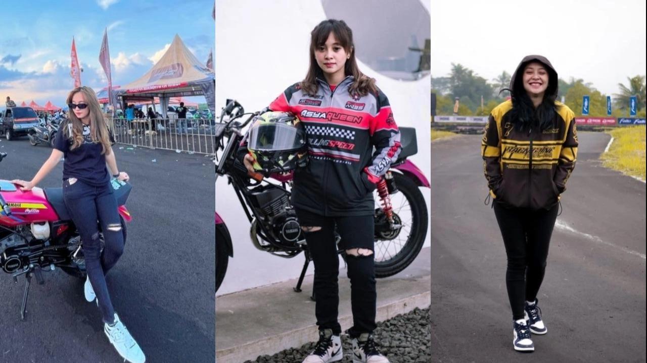 Asya Nissa: Pebalap Cantik Tasikmalaya Memukau di Pertamax Turbo Drag Fest 2024