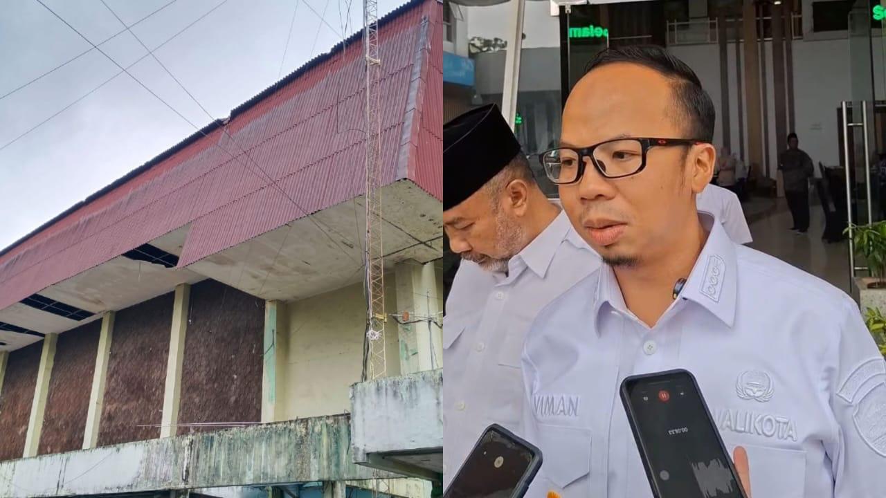 Atap Gelora Sukapura Bocor, Wali Kota Tasikmalaya Janji Segera Revitalisasi