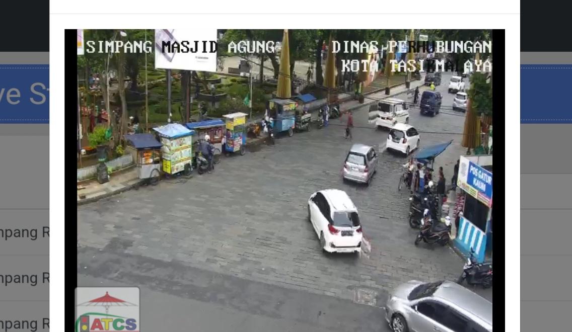 Lebaran Nih! Mau Silaturahmi Biar Gak Kena Macet di Jalan, Cek Lalu Lintas Melalui ATCS Kota Tasikmalaya