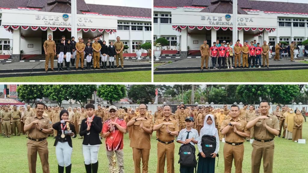 Atlet Berkuda ARS dan Tim Bola Voli Duduk Putra NPCI Berhasil Harumkan Nama Kota Tasikmalaya