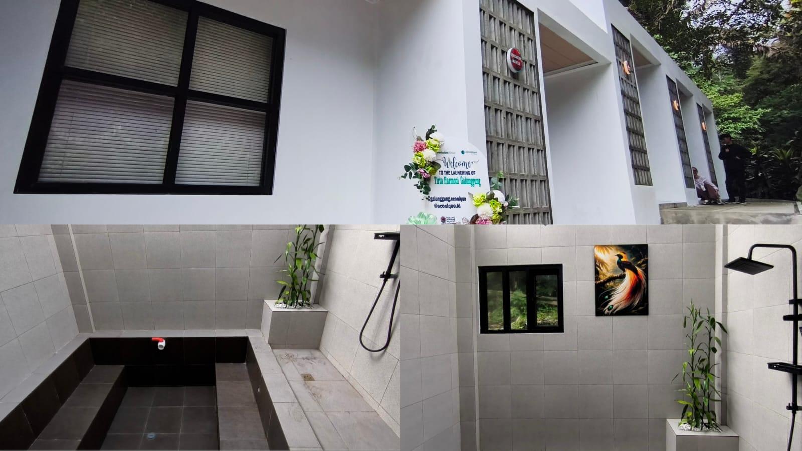 Bak Rendam Tirta Harmoni Galunggung Diresmikan, Berendam Air Panas Alami Premium di Tasikmalaya