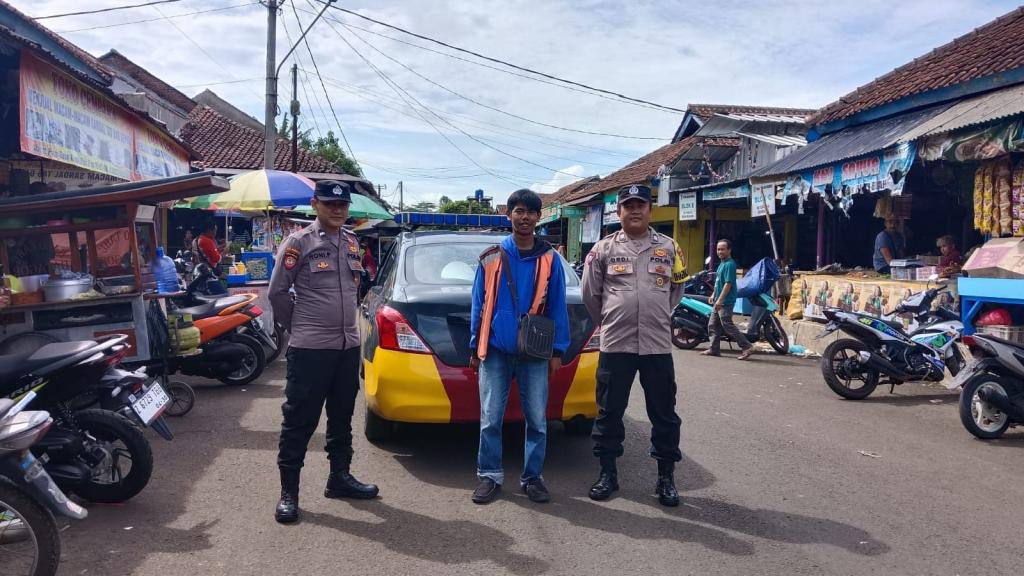 Bangun Kedekatan dengan Warga, Polsek Kawali Ciamis Intensifkan Patroli Dialogis