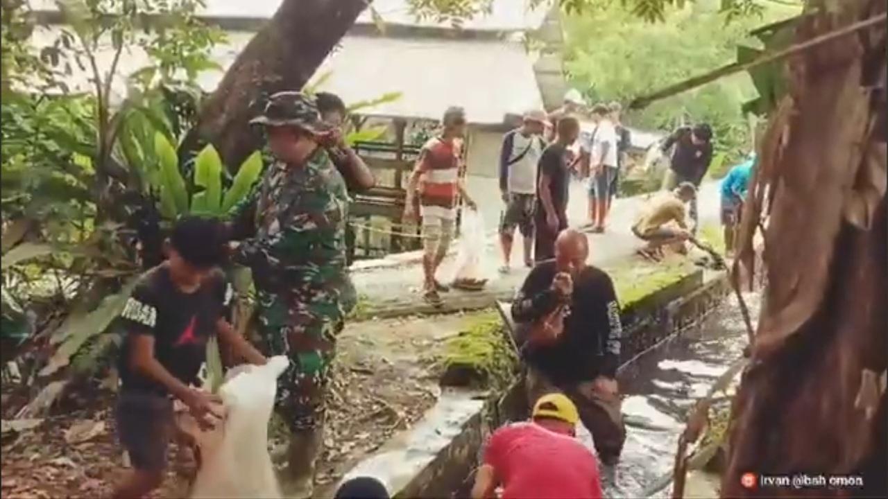 Banjir Akibat Luapan Sungai Dalem Suba, Lurah Sukanagara: Edukasi dan Pengerukan Sedimentasi Jadi Prioritas