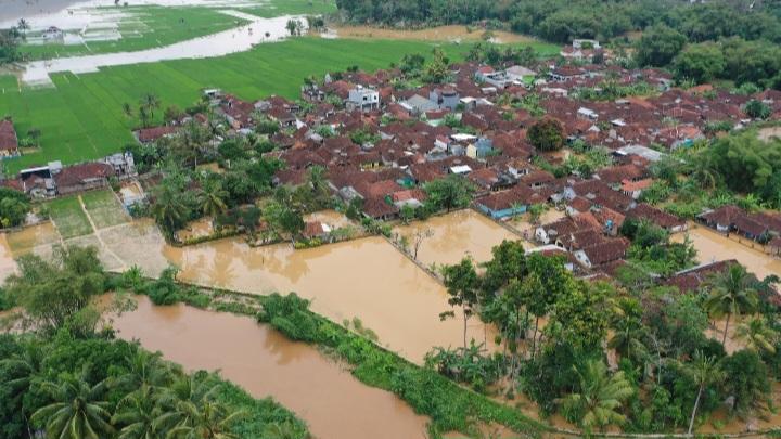 Banjir Panumbangan Ciamis Surut, 226 Rumah dan 97,5 Hektare Sawah Terdampak