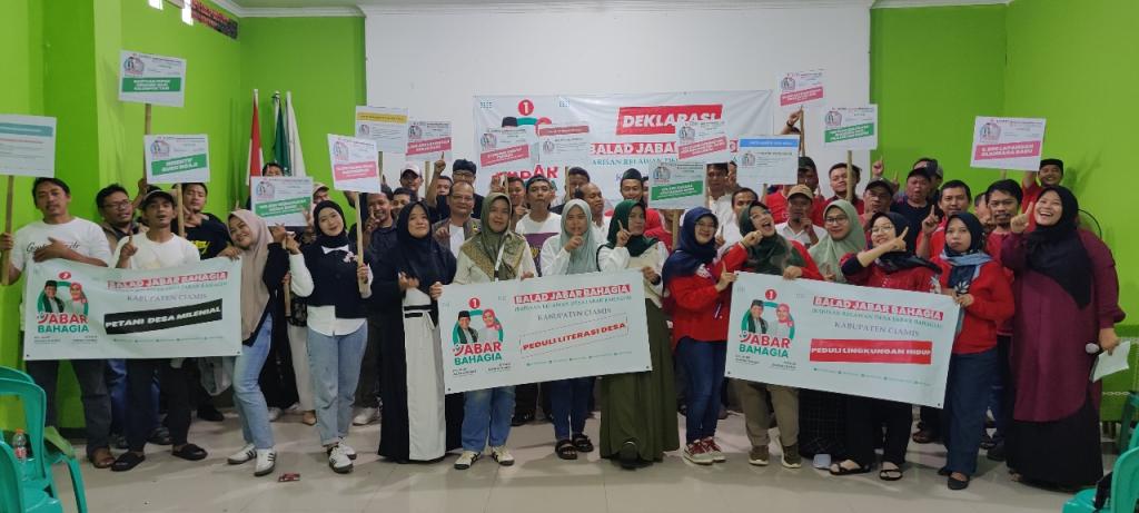 Barisan Relawan Desa Ciamis Deklarasi Dukungan untuk Acep Adang-Gita KDI Jelang Pilgub Jabar