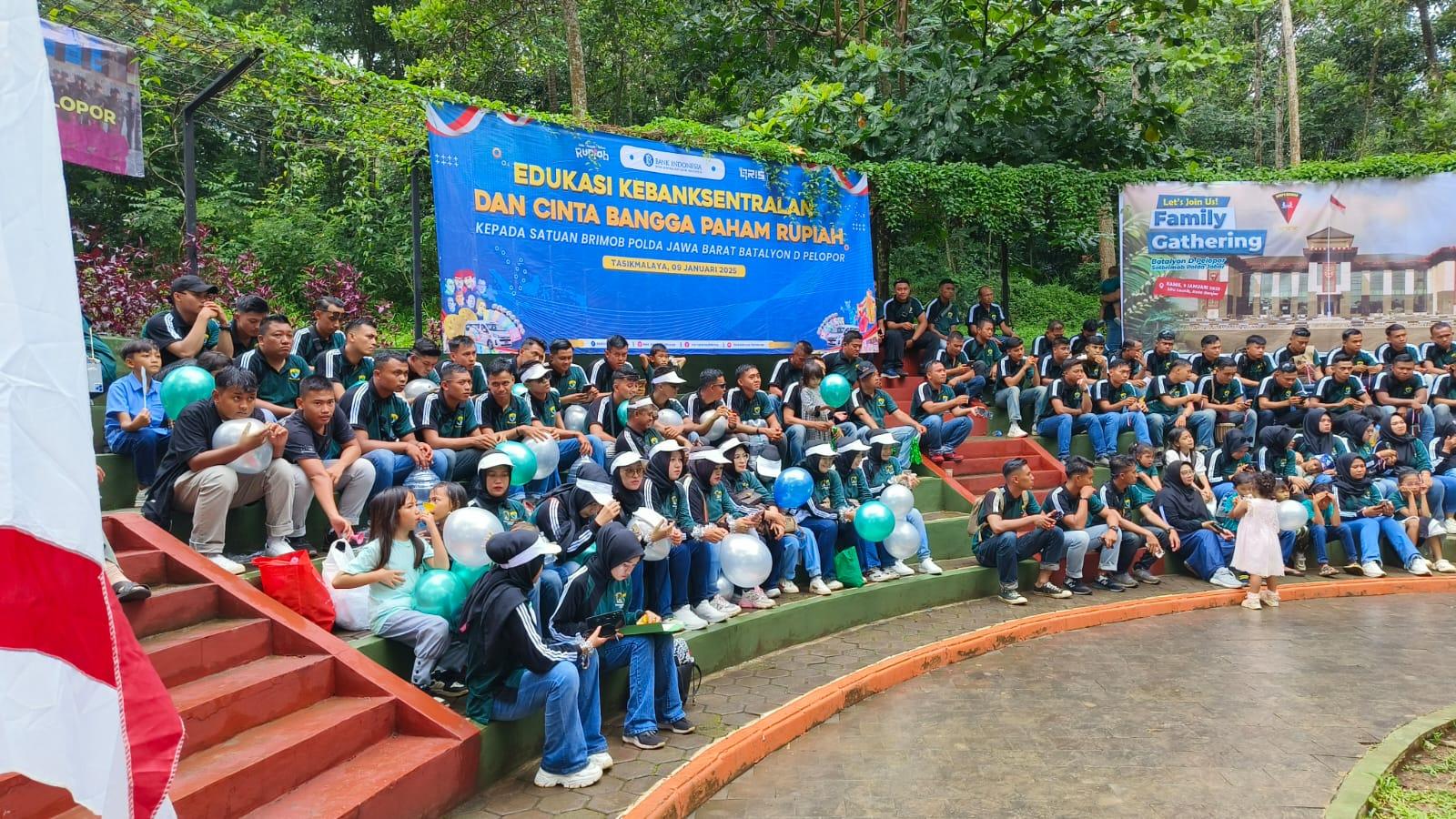 Batalyon D Pelopor Satbrimob Polda Jabar Gelar Family Gathering untuk Pererat Silaturahmi