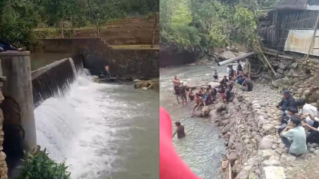 Bermain di Sungai Batu Belah Tasikmalaya, Seorang Pelajar Tewas Tenggelam