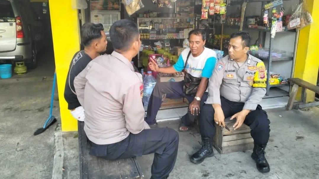 Bhabinkamtibmas Polsek Cihideung Tasikmalaya Ajak Warga Tingkatkan Kewaspadaan dan Kamtibmas Antisipasi C3