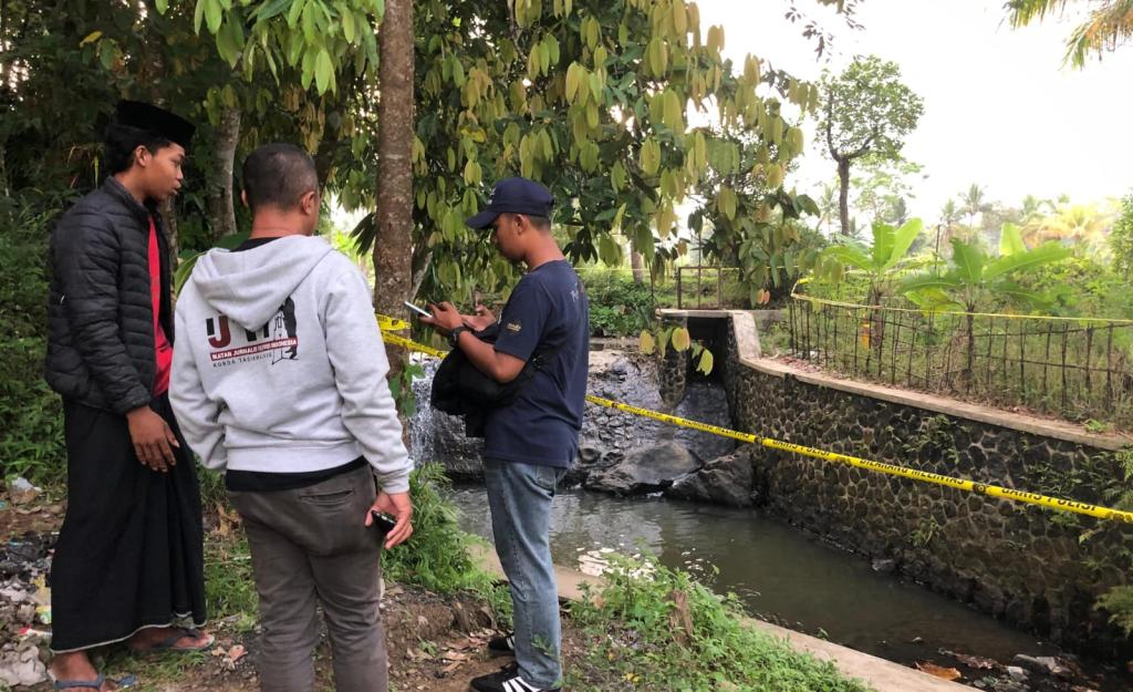 Bocah 9 Tahun Ditemukan Meninggal di Sungai Ciromban Tasikmalaya
