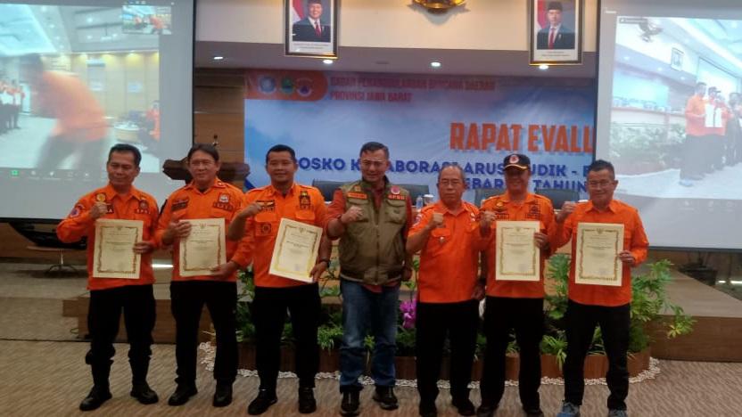 BPBD Kota Tasikmalaya Raih Penghargaan Posko Kolaborasi Terbaik Saat Arus Mudik dan Balik Lebaran 2025