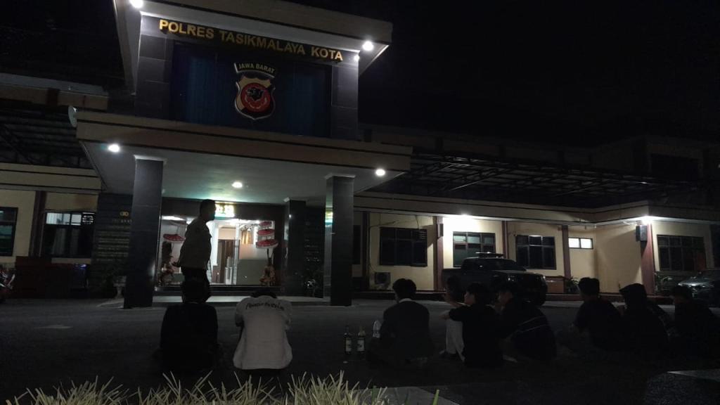 Cegah Aksi Kriminalitas, Polres Tasikmalaya Kota Patroli hingga Pagi