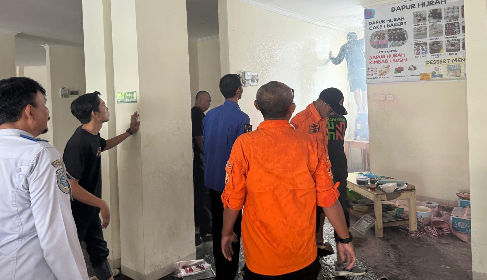 Dapur Food Court Terminal Tipe A Kota Banjar Terbakar
