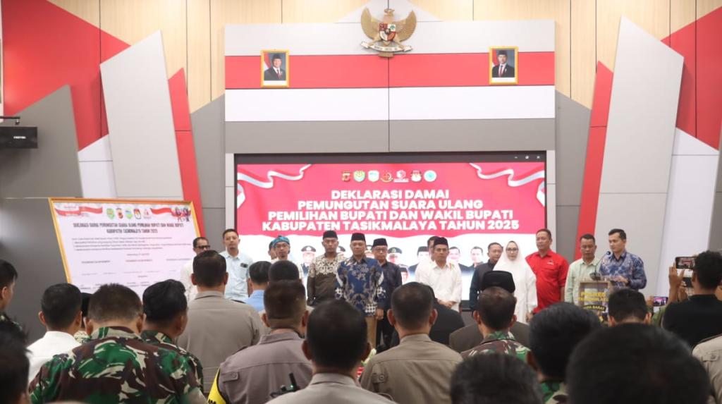 Deklarasikan Pemilu Damai Jelang PSU Pilkada Tasikmalaya