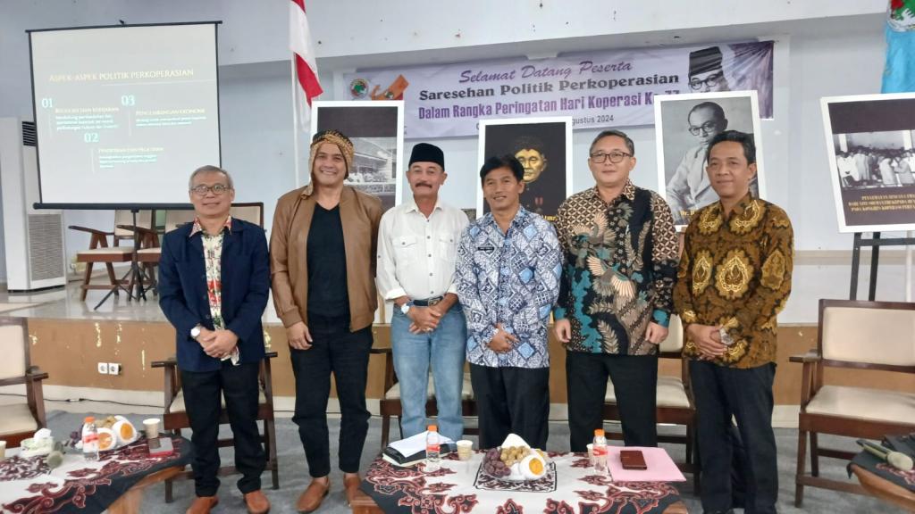 Dekopinda Kota Tasikmalaya Gelar Sarasehan Politik Perkoperasian Peringati Hari Koperasi ke-77
