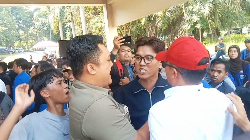 Demo PMII Kabupaten Tasikmalaya Ricuh, Tuntut Transparansi Pengelolaan Aset Islamic Center