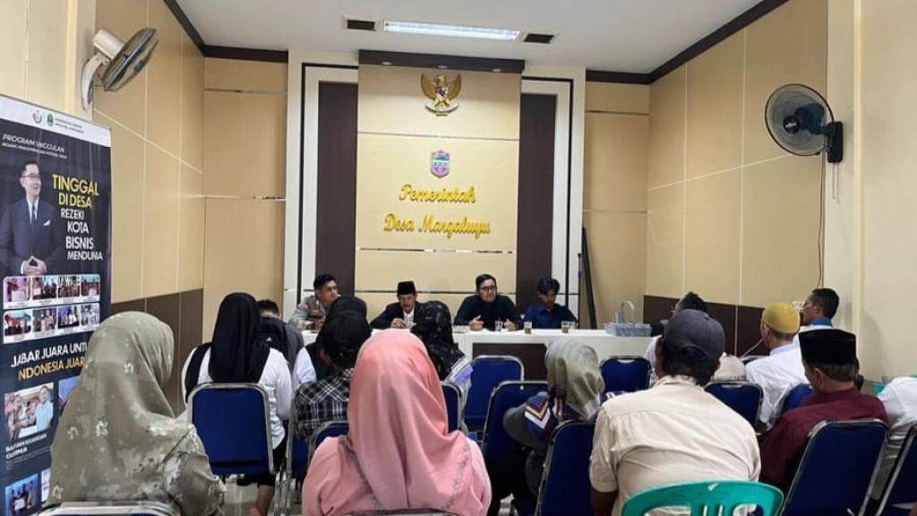 Densus 88 Sosialisasikan Bahaya Radikalisme di Desa Margaluyu Ciamis