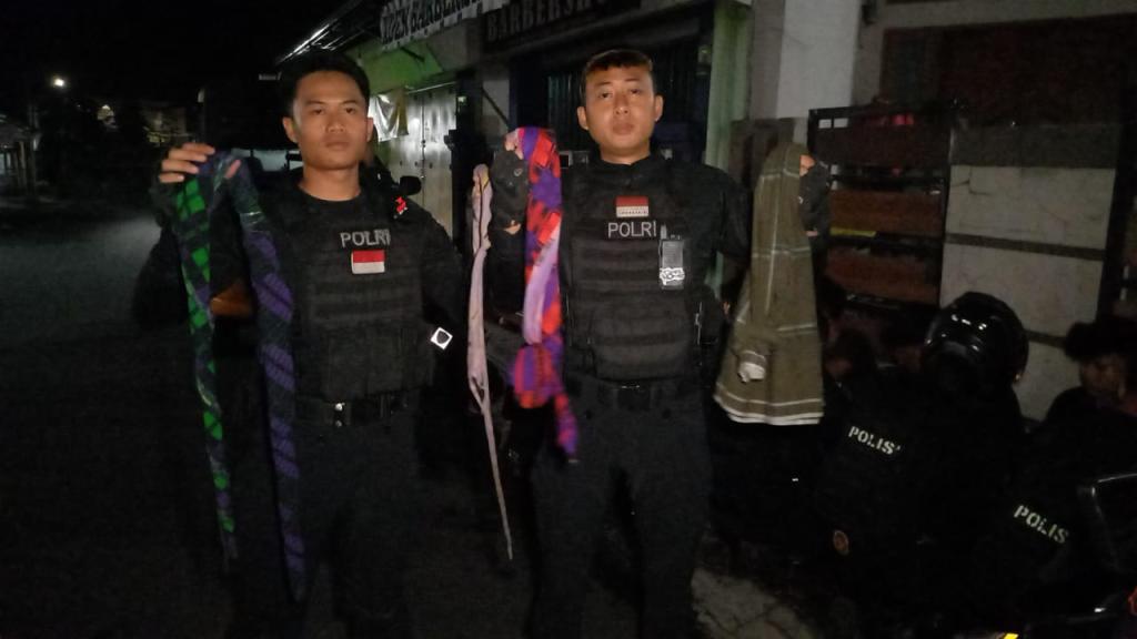 Diduga Hendak Perang Sarung, Tujuh Remaja Diamankan Tim Maung Galunggung Polres Tasikmalaya Kota