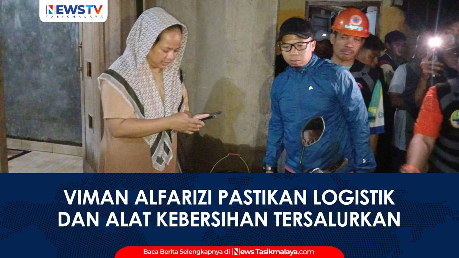 VIDEO: Dini Hari Tinjau Korban Banjir Cikalang, Viman Alfarizi Pastikan Logistik dan Alat Kebersihan Tersalurkan ke Warga