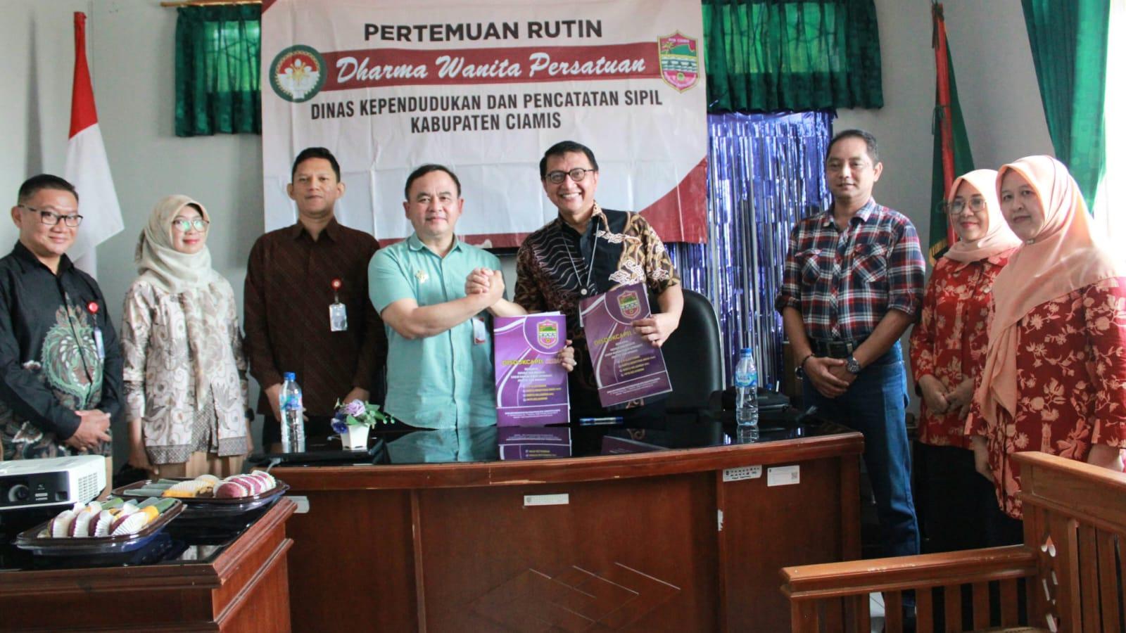 Disdukcapil Ciamis Jalin Kerja Sama dengan RS JHC Tasikmalaya untuk Permudah Pengurusan Akta Kelahiran