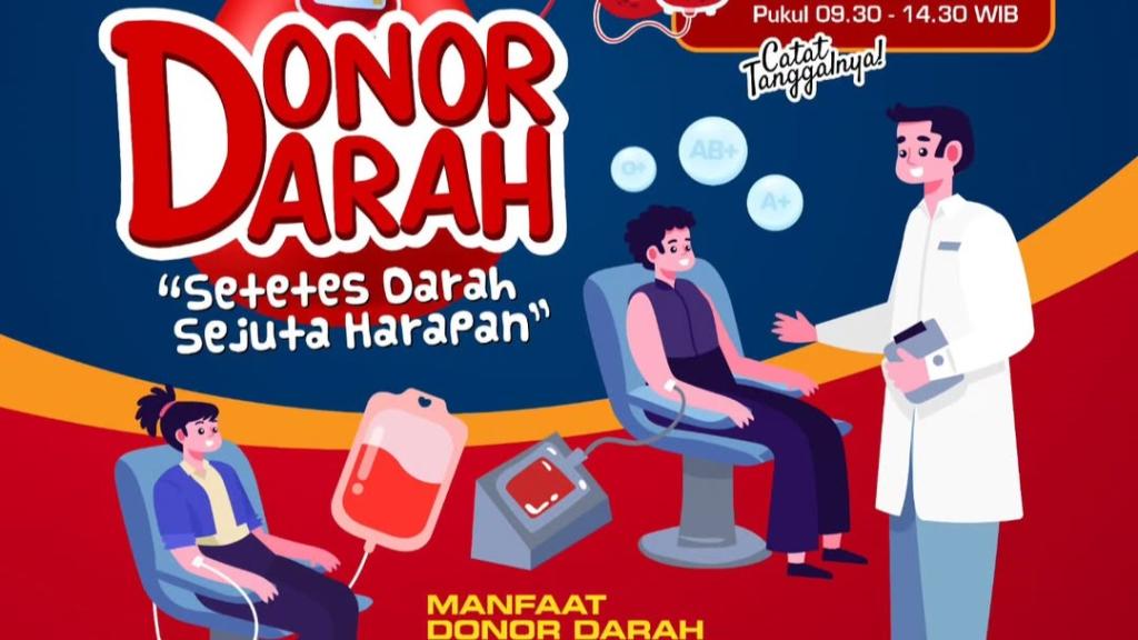 Ikutan Yuks, Plaza Asia dan PMI Kota Tasikmalaya Bakal Gelar Donor Darah, Catat Waktunya