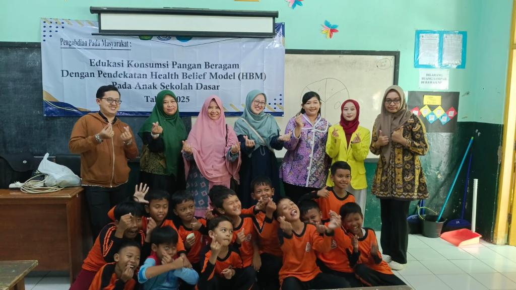 Dosen FIK Unsil Edukasi Pangan Beragam dengan Pendekatan HBM di SDN 2 Setiamulya