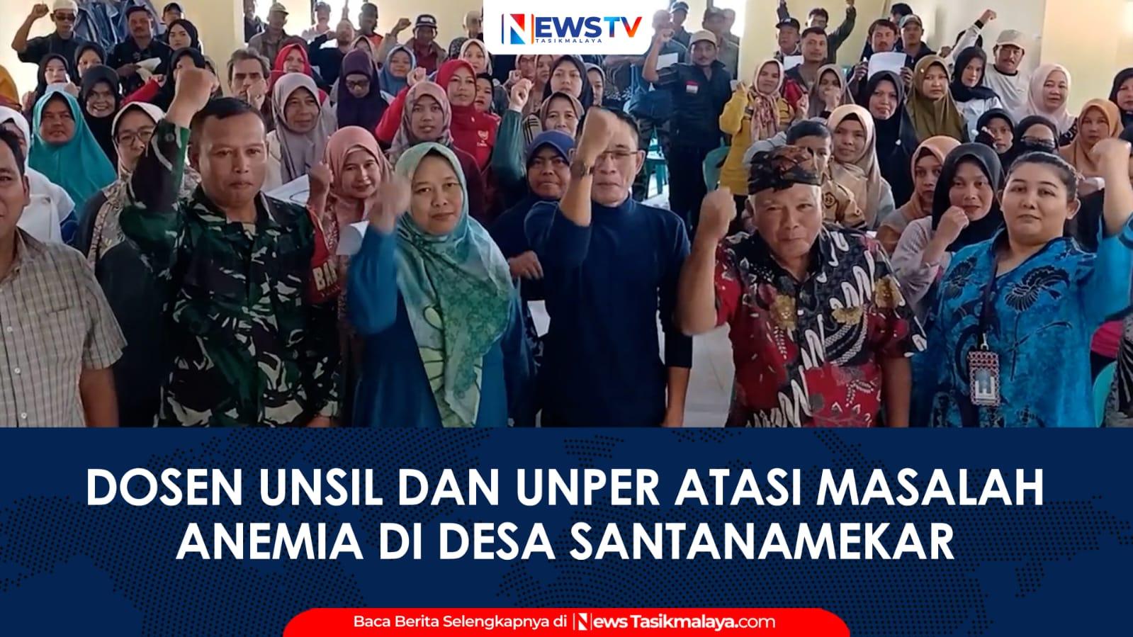 VIDEO: Dosen Unsil dan Unper Tasikmalaya Bekerja Sama Atasi Masalah Anemia di Desa Santanamekar