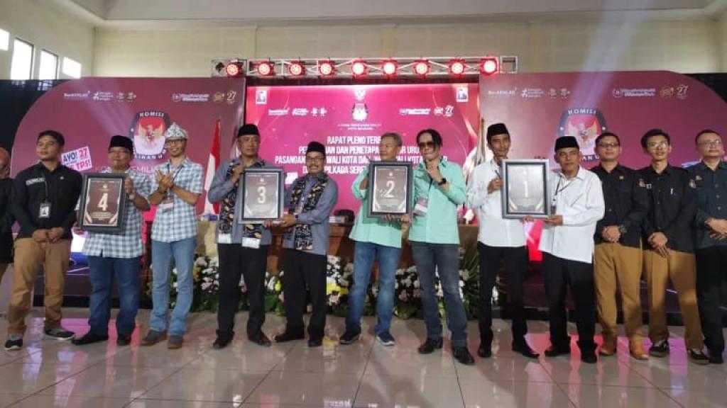 Empat Pasangan Calon Siap Bertarung di Pilkada Kota Banjar 2024