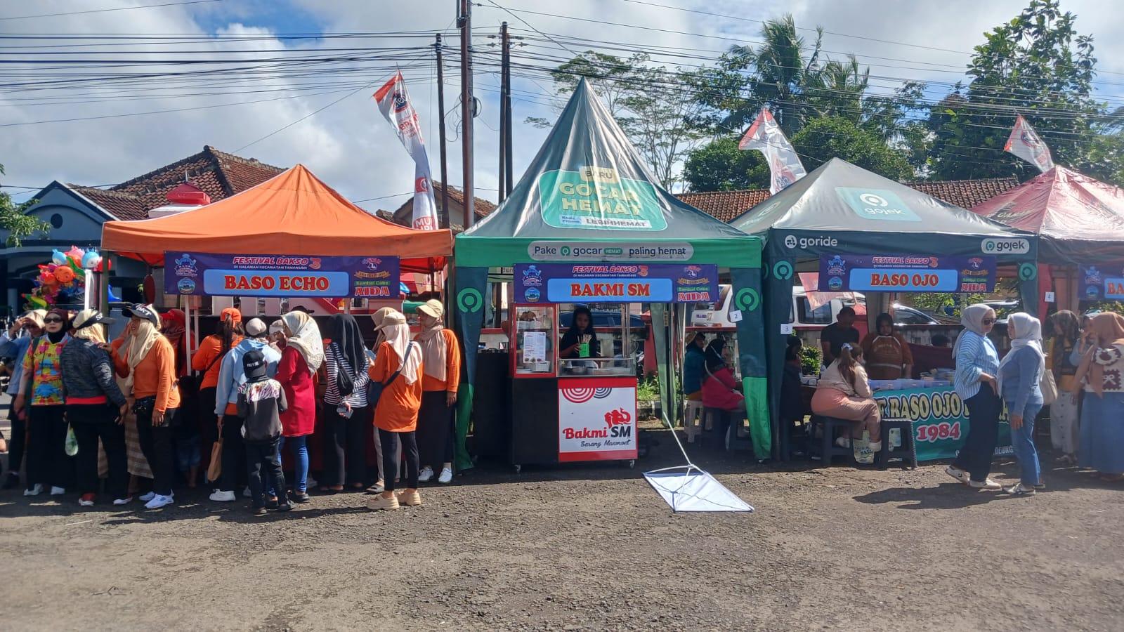 Festival Bakso Pertama Digelar, 35 UMKM Ramaikan Tamansari Ngariung Ku Baso