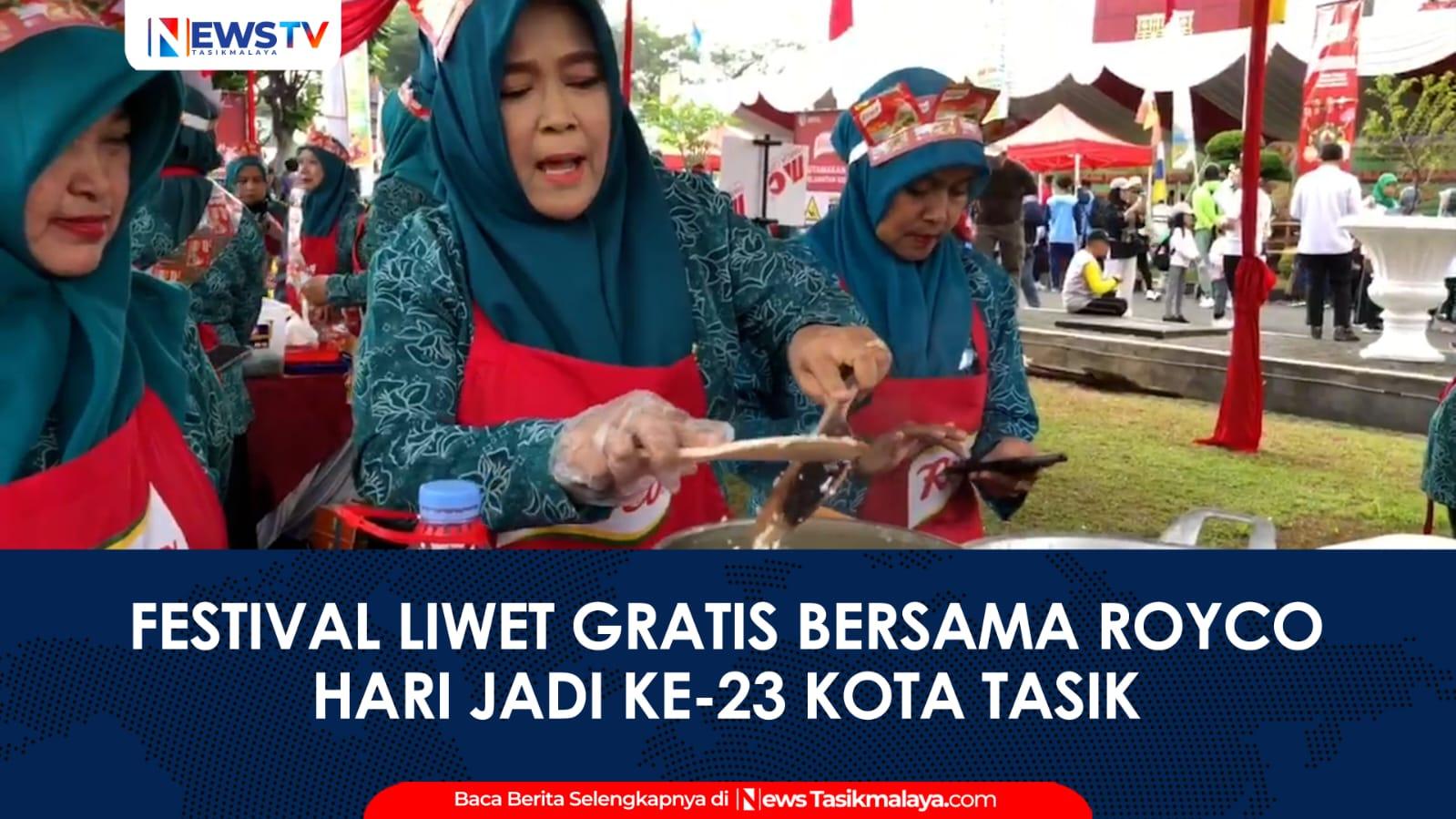 VIDEO: Festival Liwet Gratis Meriahkan Hari Jadi Ke-23 Kota Tasikmalaya