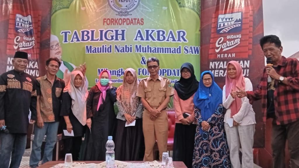 Forkopdatas Rayakan Hari Jadi Pertama dengan Tablig Akbar dan Santunan Anak Yatim