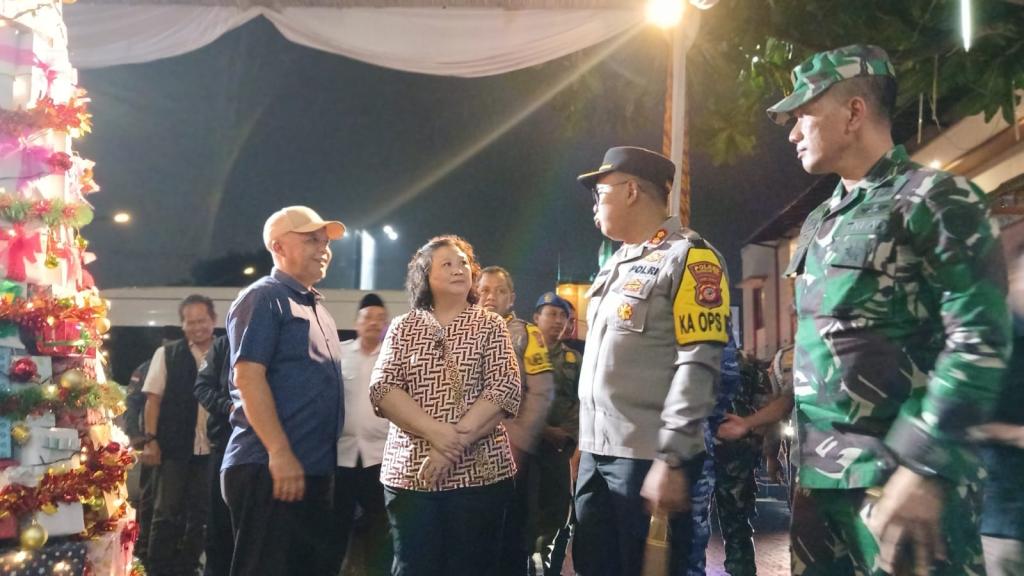 Forkopimda Kota Tasikmalaya Pastikan Perayaan Malam Natal Berjalan Aman dan Kondusif