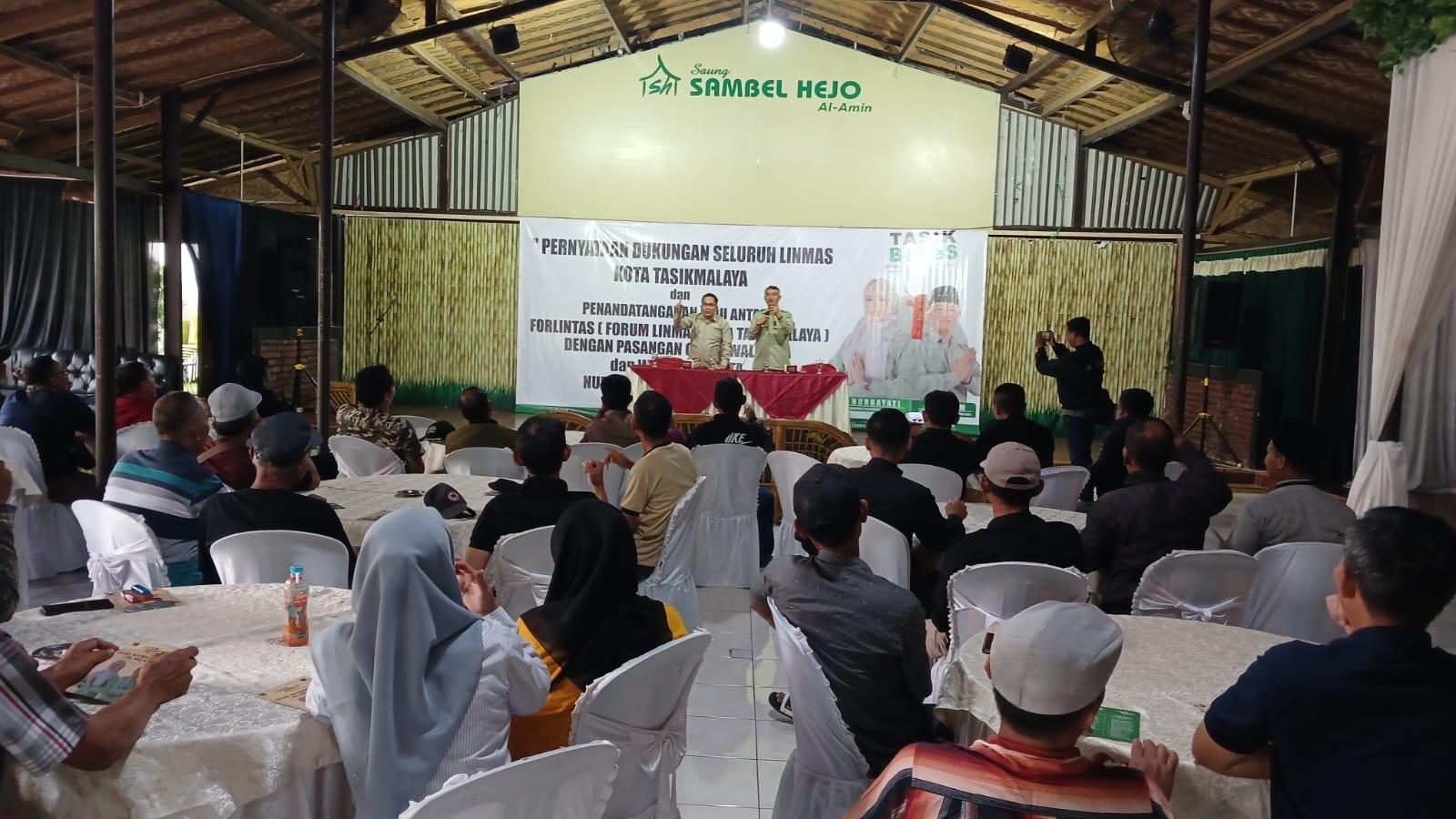 Forlintas Dukung Nurhayati-Muslim di Pilkada 2024, Janjikan Insentif untuk Linmas