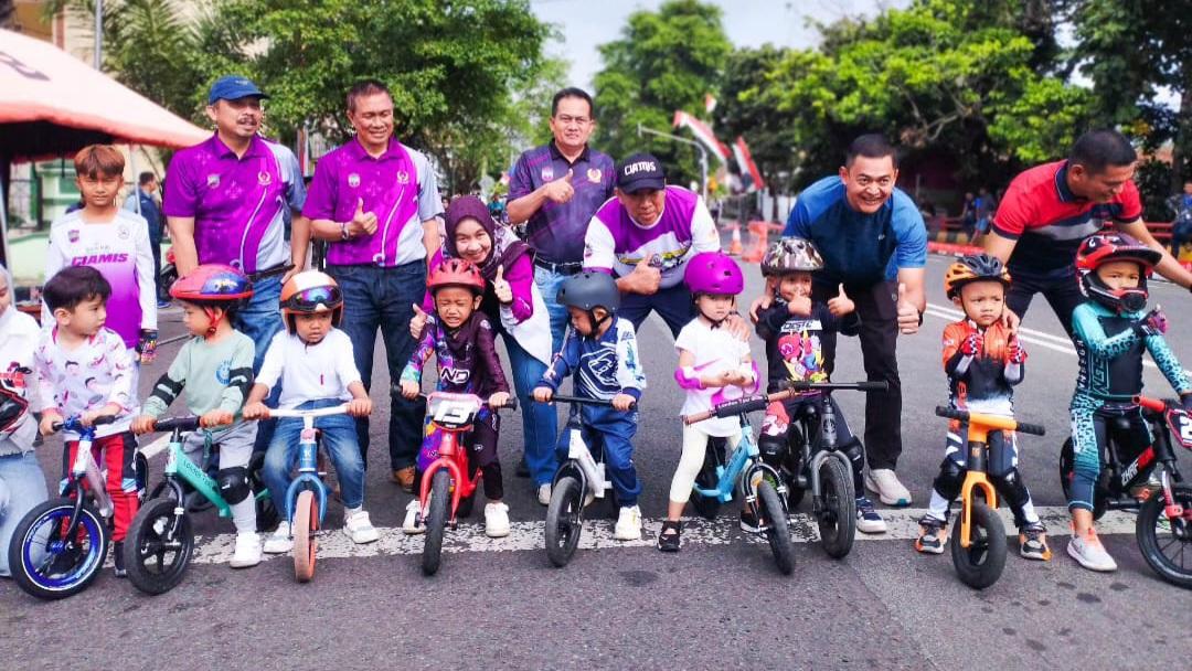 Jaring Bibit Atlet Balap Sepeda, ISSI Ciamis Gelar Galuh Youth Criterium 2024