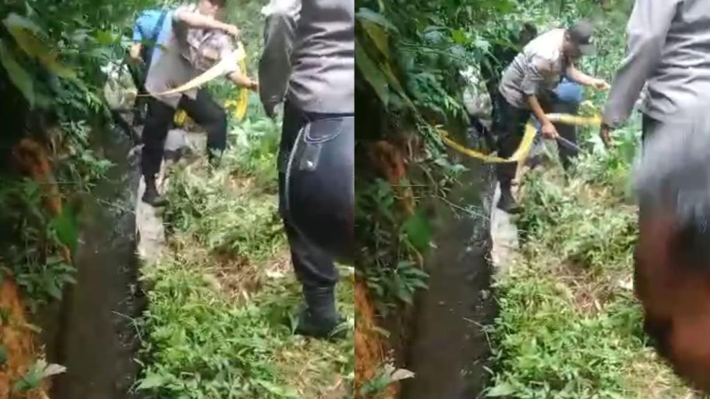 Geger, Mayat Perempuan Ditemukan di Pinggir Selokan di Sariwangi Tasikmalaya