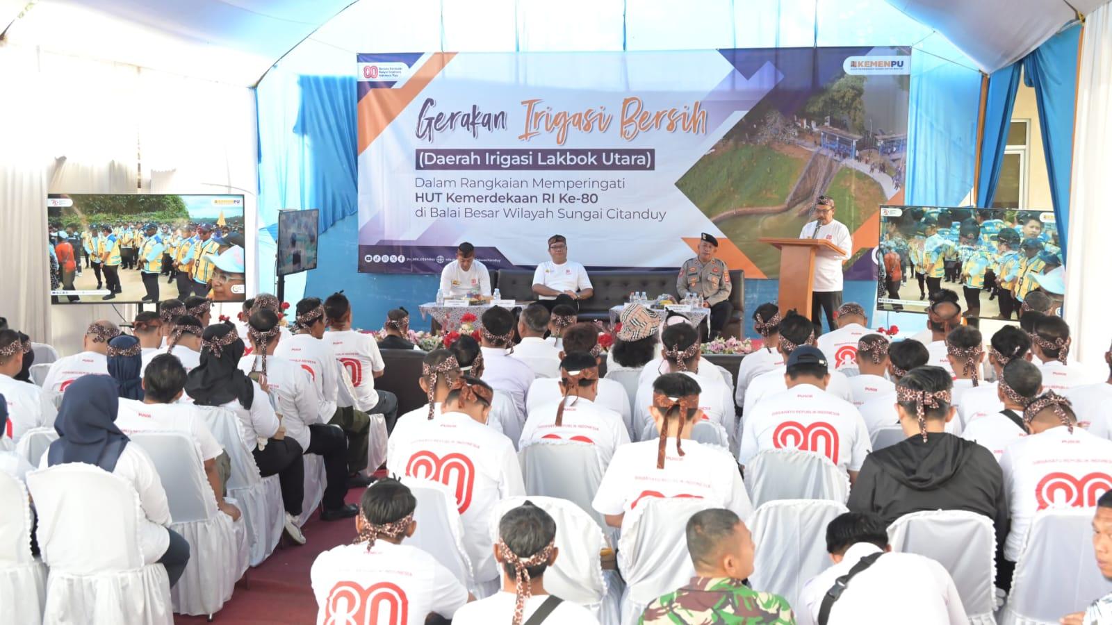 Gerakan Irigasi Bersih di Banjar, BBWS Citanduy Dorong Produktivitas Pertanian