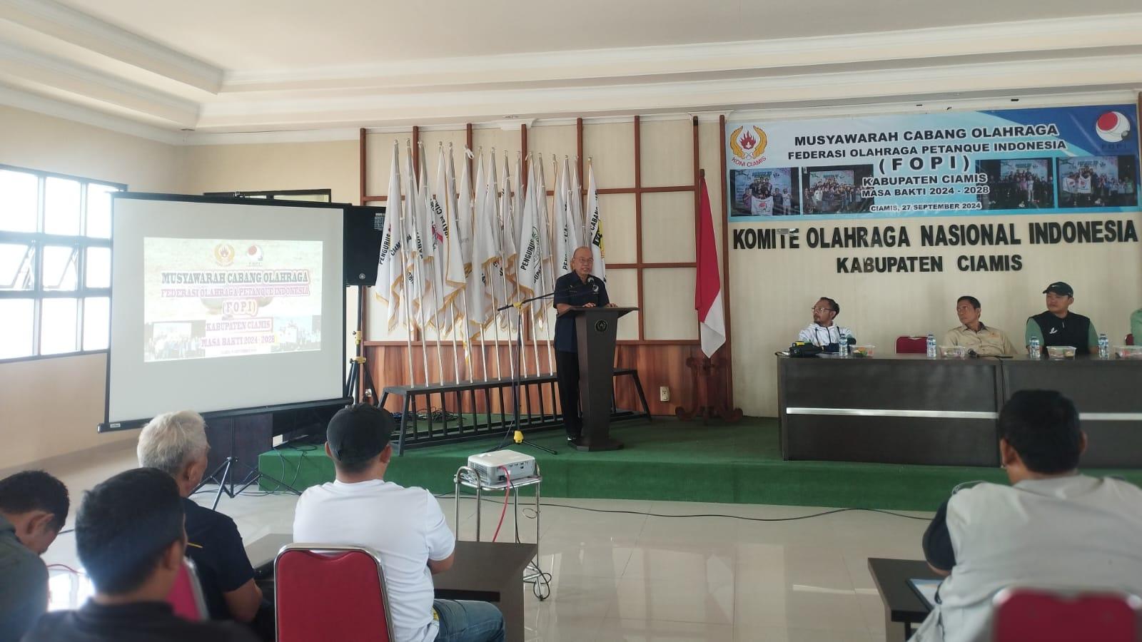 H. Iwa Kartiwa Kembali Nahkodai FOPI Ciamis Masa Bakti 2024-2028