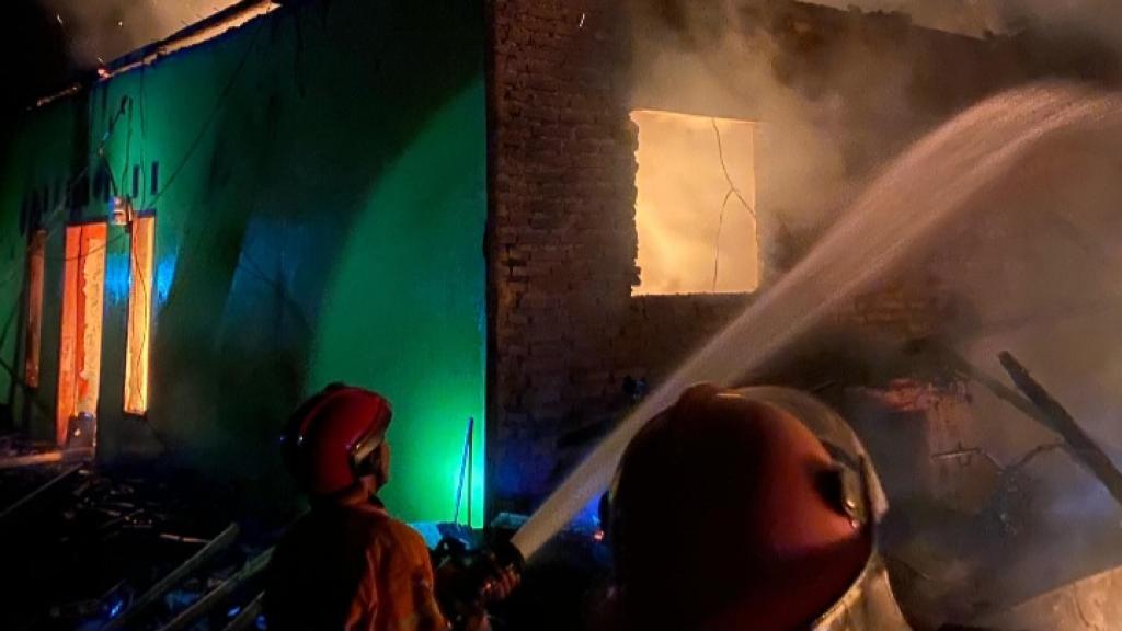 Hari Kedua Ramadan, Empat Rumah di Ciamis Hangus Terbakar